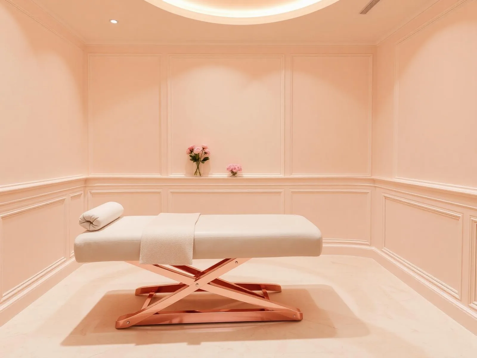 Soin du visage réalisé à l'institut Leyna Beauty à Bruxelles